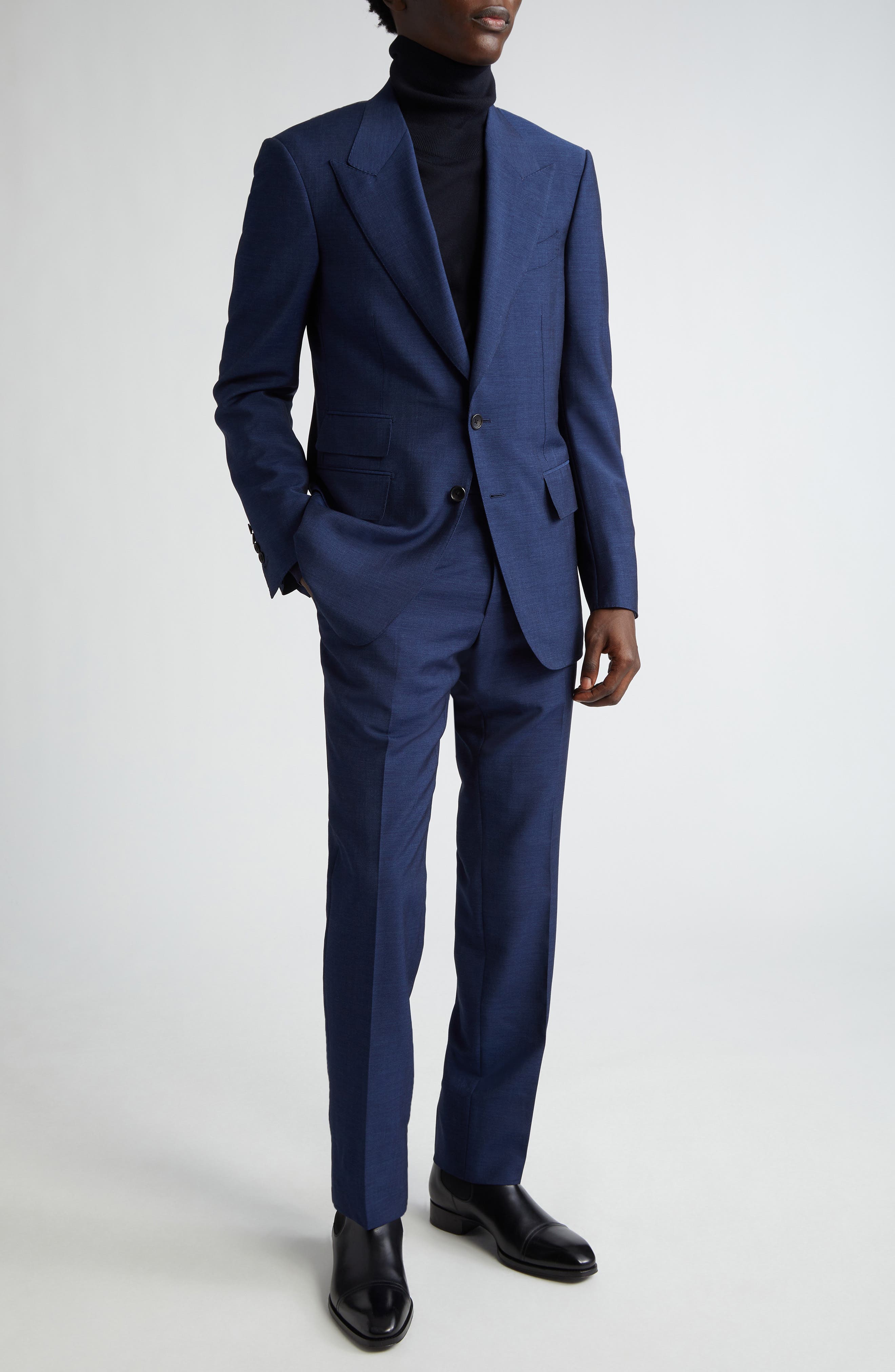 TOM FORD Shelton Cotton & Silk Fine Poplin Suit (Men) | Nordstrom