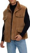 GORSKI Mens Genuine Shearling Vest
