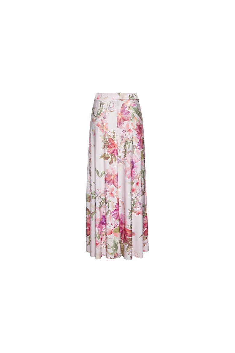 Floral Maxi Skirt, Alternate, color, Rose Printed