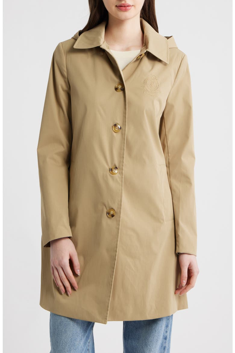 Crested Hooded Coat, Alternate, color, BIRCH TAN