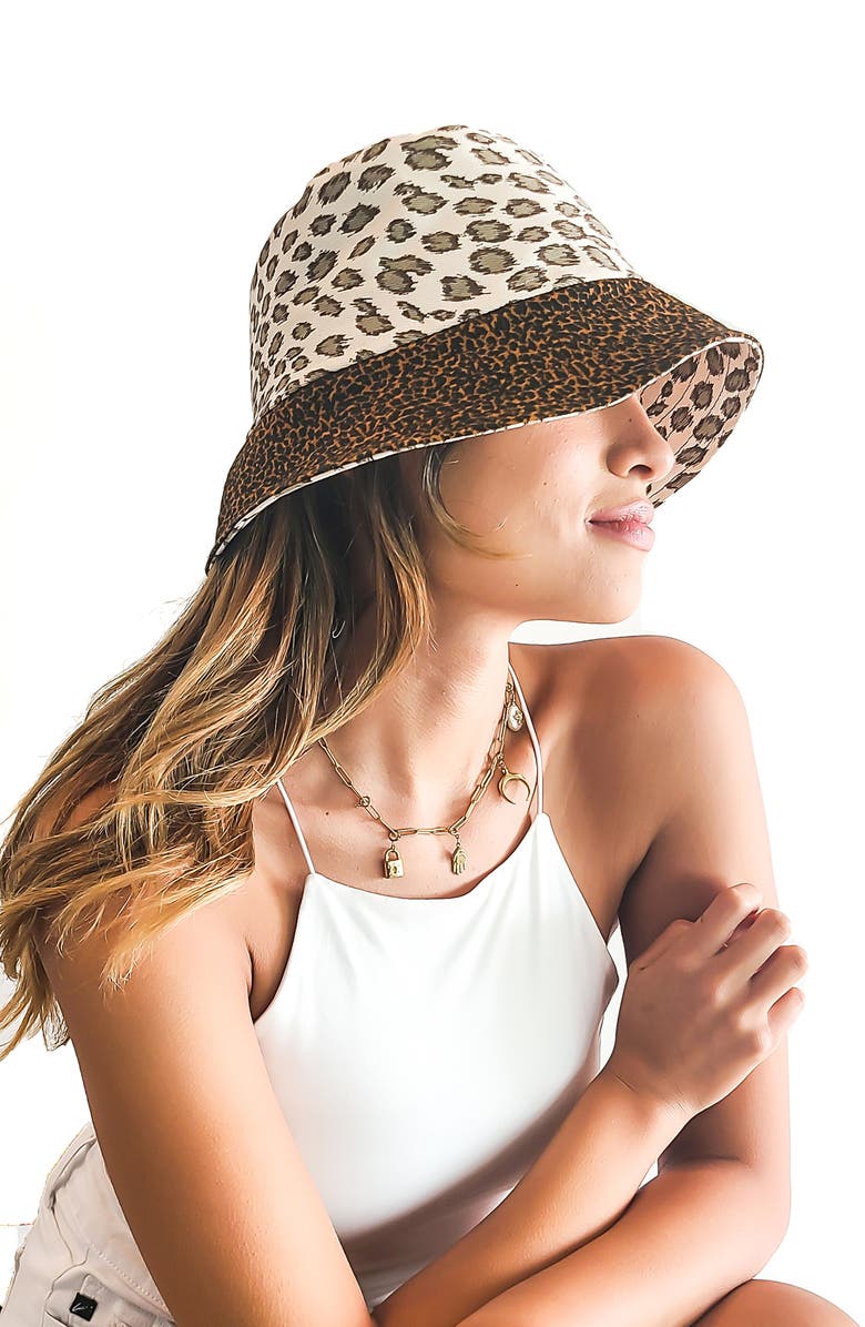 Ruby Grey The Ruby Grey Split Brim Bucket Hat, Alternate, color,