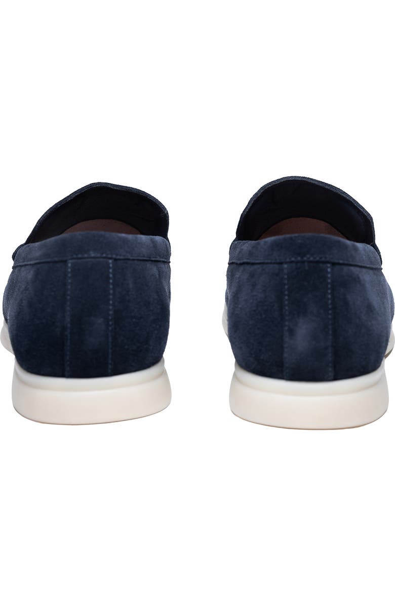 TailorByrd Mikey Bit Loafer, Alternate, color, Navy