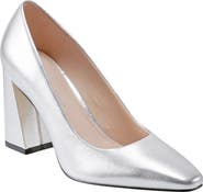 Marc Fisher LTD Yalina Pointed Toe Block Heel Pump