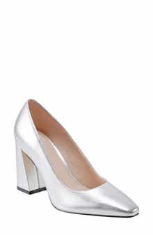Marc Fisher LTD Yalina Pointed Toe Block Heel Pump