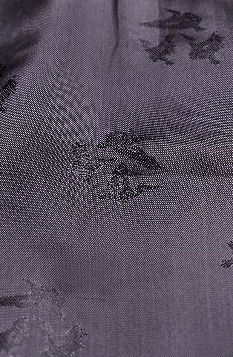 Billy Reid Blake Tumbled Lambskin Leather Jacket, Alternate, color, Black