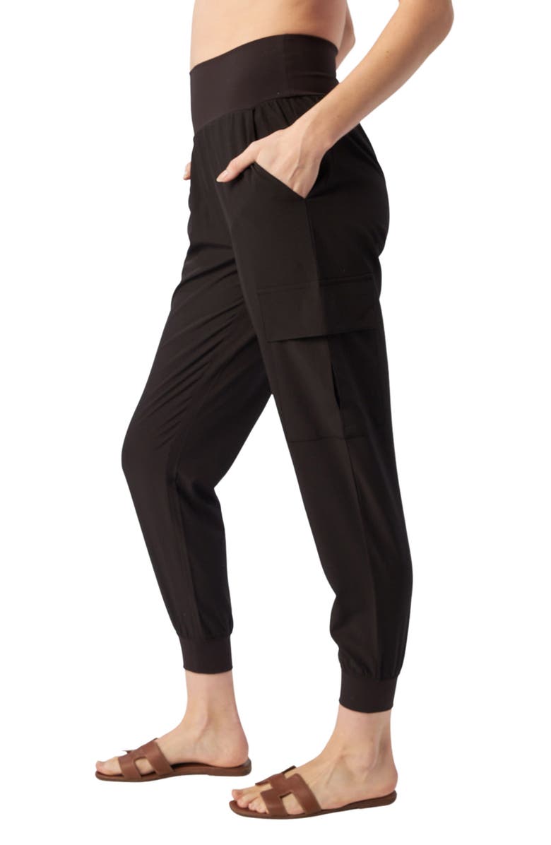Gottex Woven Cargo Pocket Joggers, Alternate, color, 