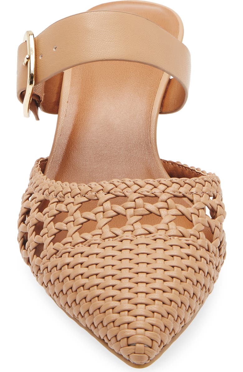 NORDSTROM RACK Fawn Woven Mule, Alternate, color, Tan Light