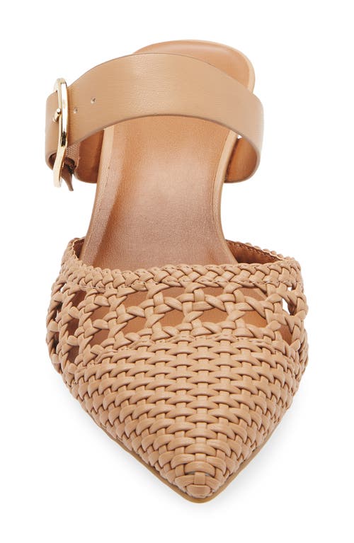 Nordstrom Rack Fawn Woven Mule In Brown