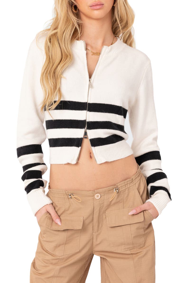 EDIKTED Tori Crop Cardigan, Main, color,