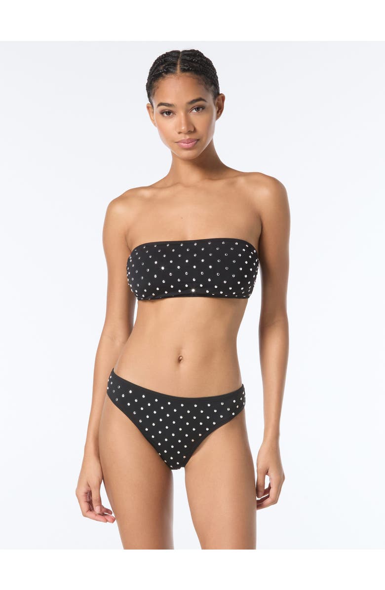 MICHAEL Michael Kors Studded Bandeau Top, Main, color,