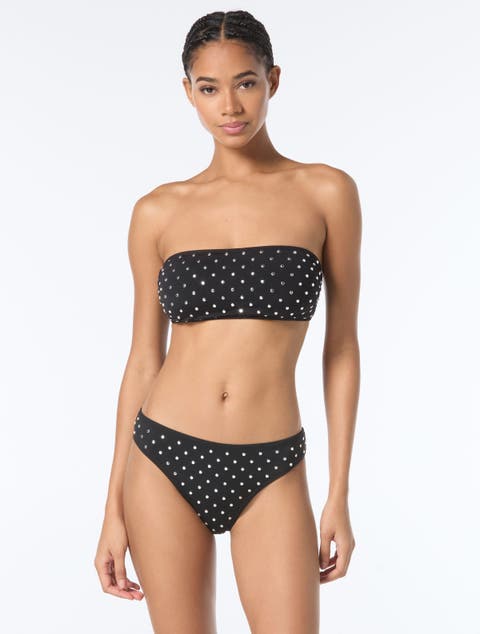 Studded Bandeau Top