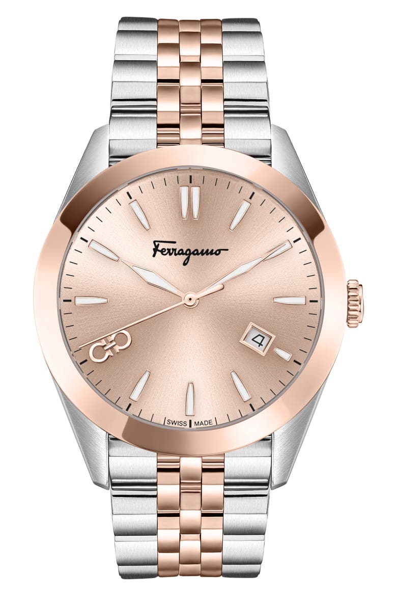 Classic Bracelet Watch, 42mm, Main, color, TWO TONE