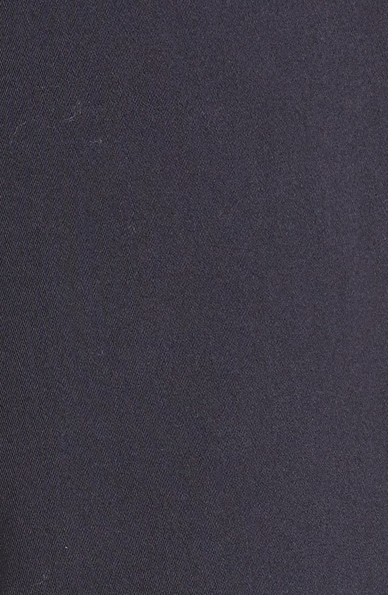 BOSS Tachini2 Stretch Cotton Ankle Pants, Alternate, color, Midnight