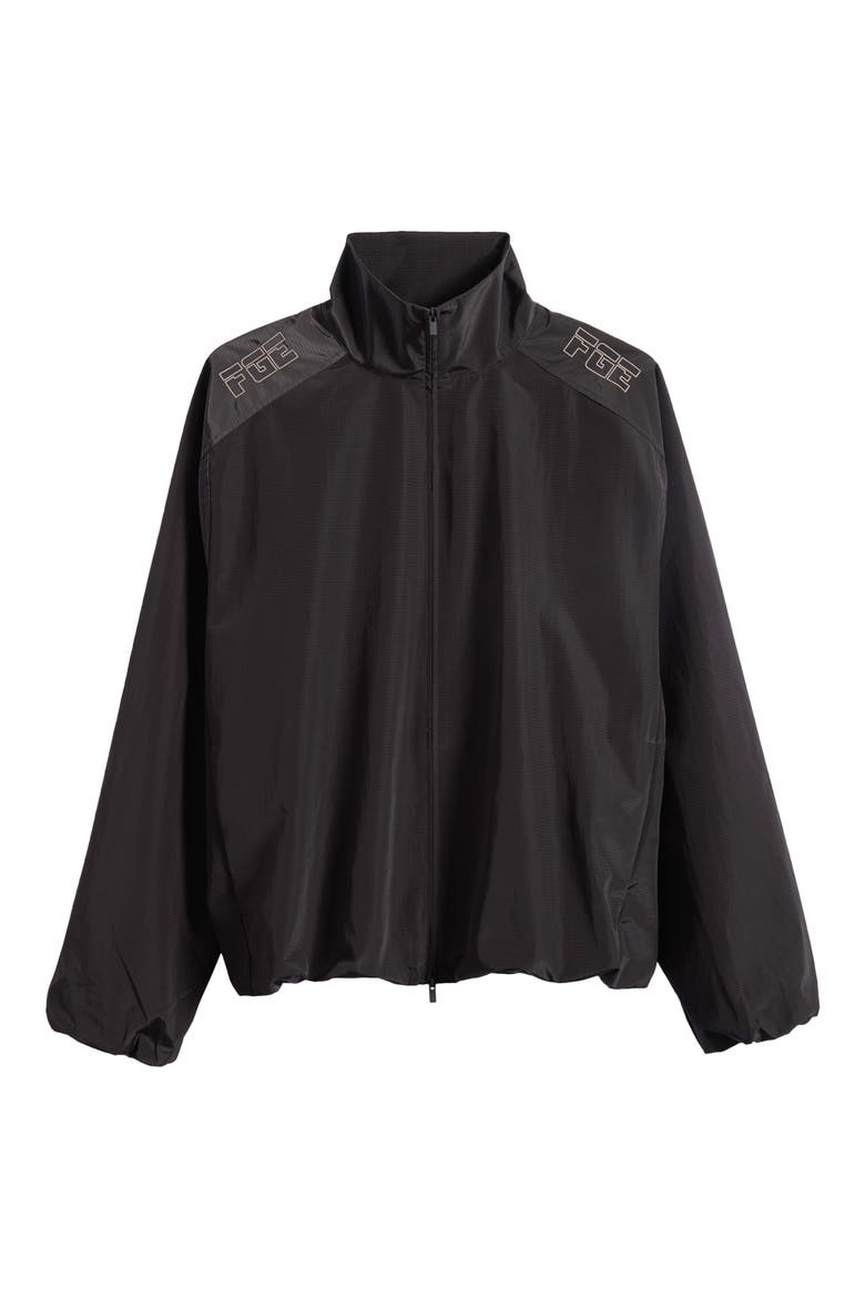 Modern Moto Track Jacket, Alternate, color, INK BLACK