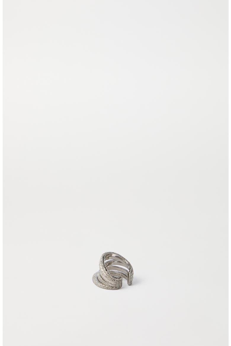 Sterling Silver ear cuff, Alternate, color, Silver