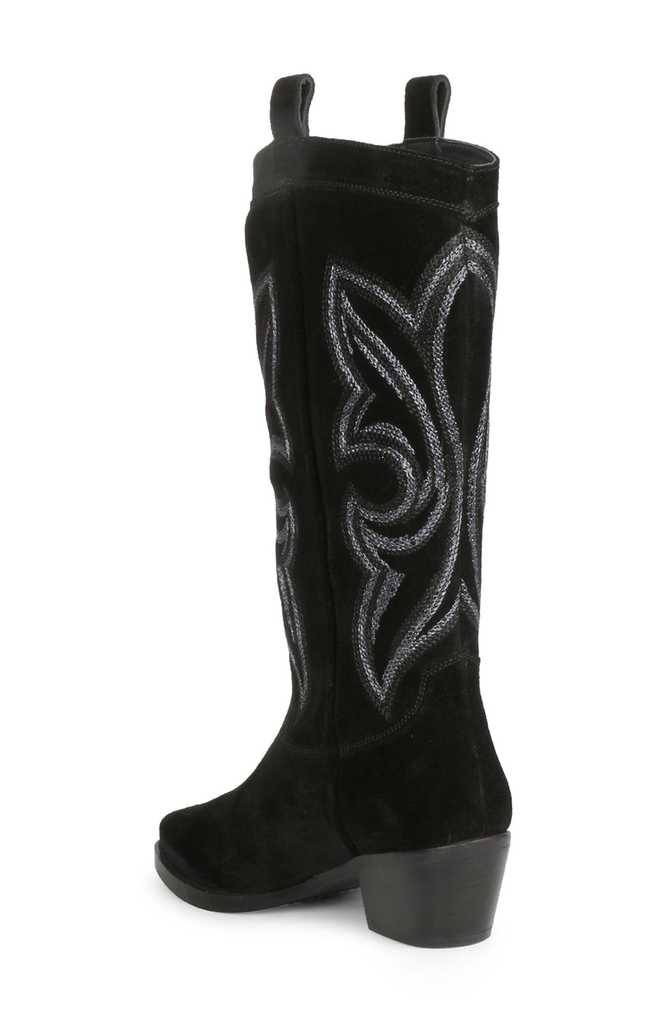SAINT G Martina Pointed Toe Western Boot, Alternate, color, 