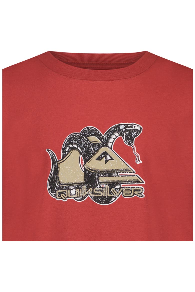 Kids' Serpentine Graphic T-Shirt, Alternate, color, MINERAL RED