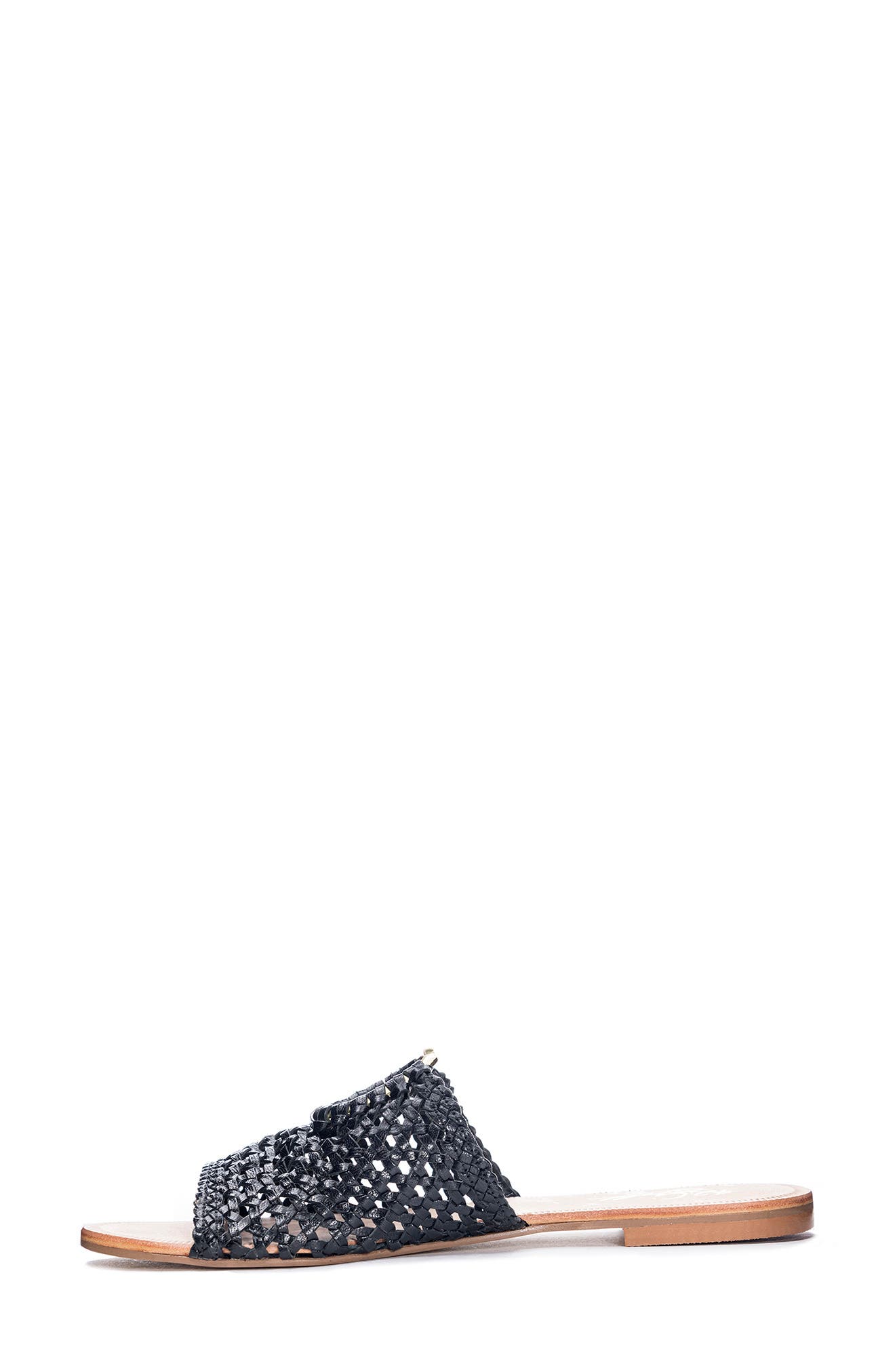 42 Gold Beats Woven Slide Sandal, Alternate, color, 