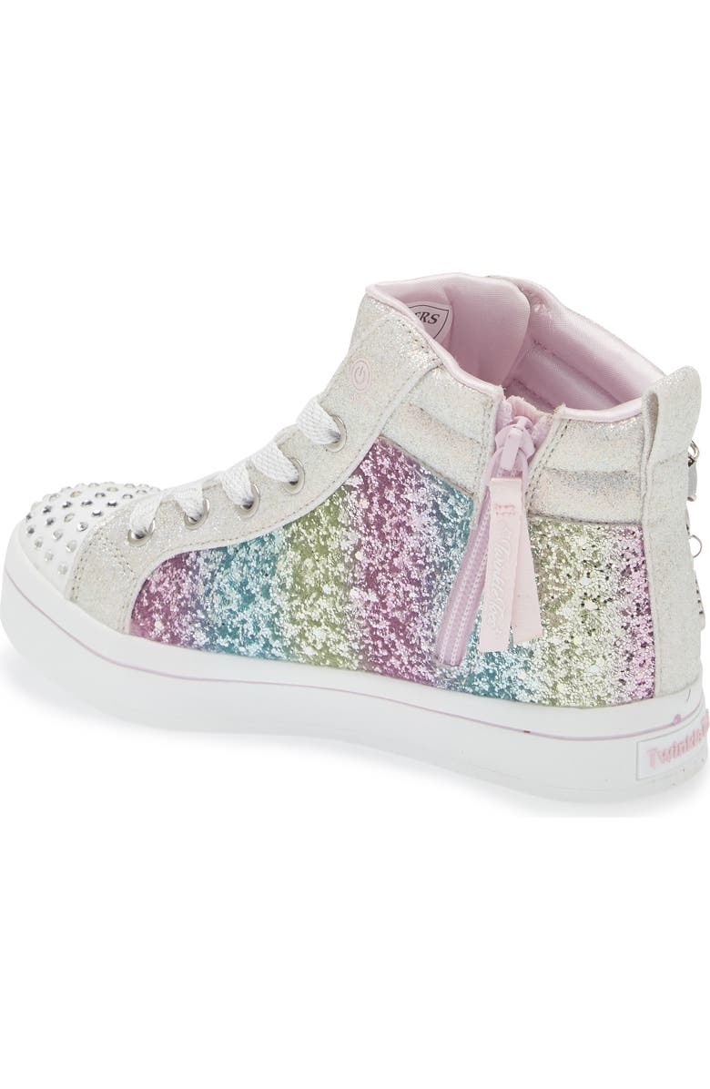 SKECHERS Kids' Twinkle Toes<sup>®</sup> Twi-Lites Light-Up High Top Sneaker, Alternate, color,