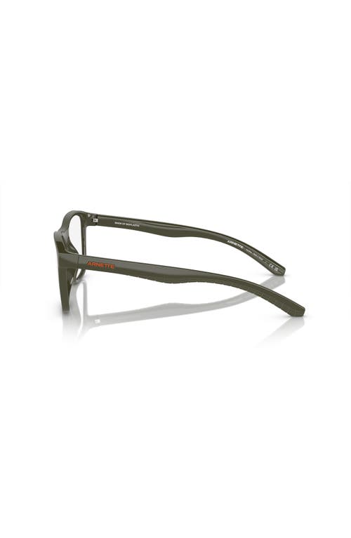 Arnette 52mm Square Optical Glasses In Black