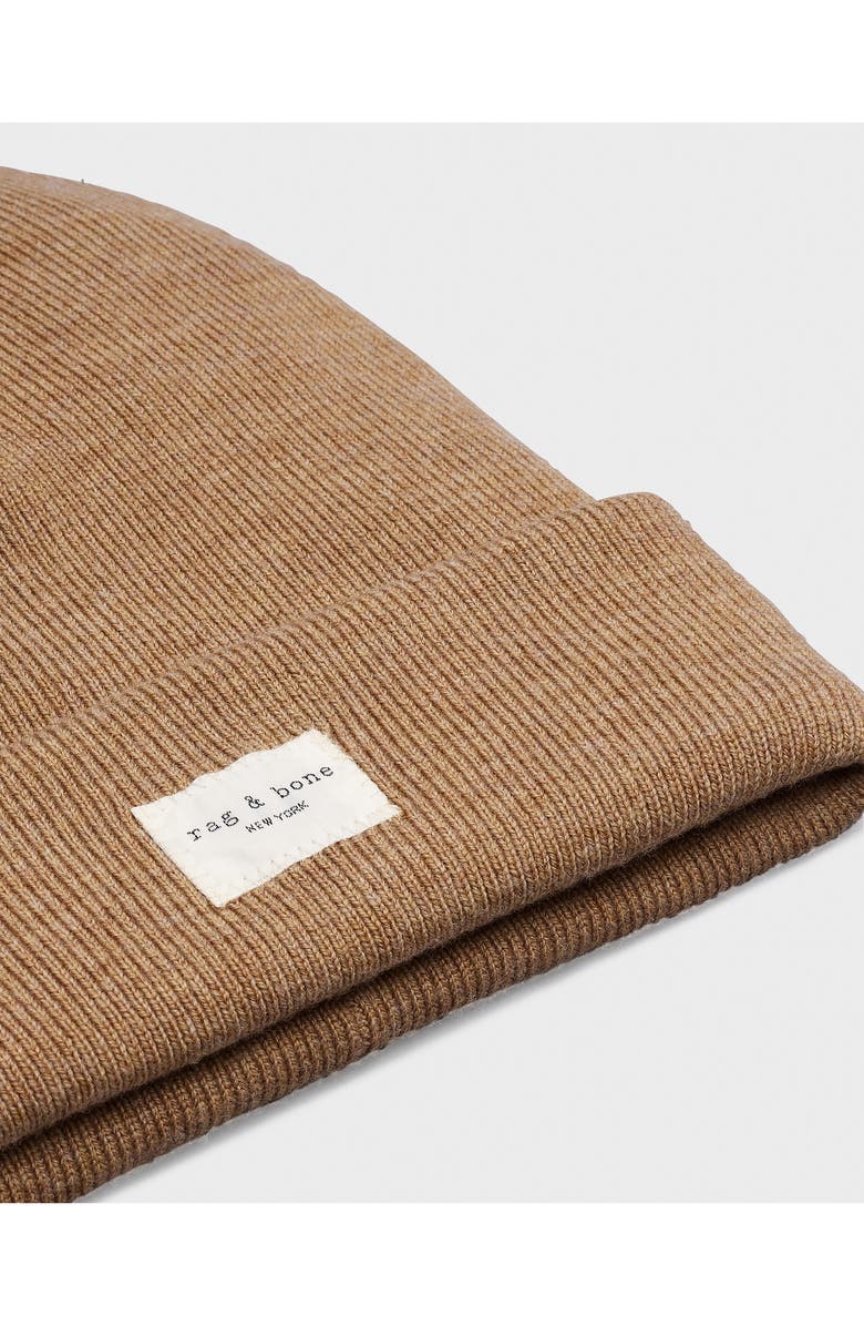 rag & bone ICONS Addison Wool Blend Beanie, Alternate, color, 