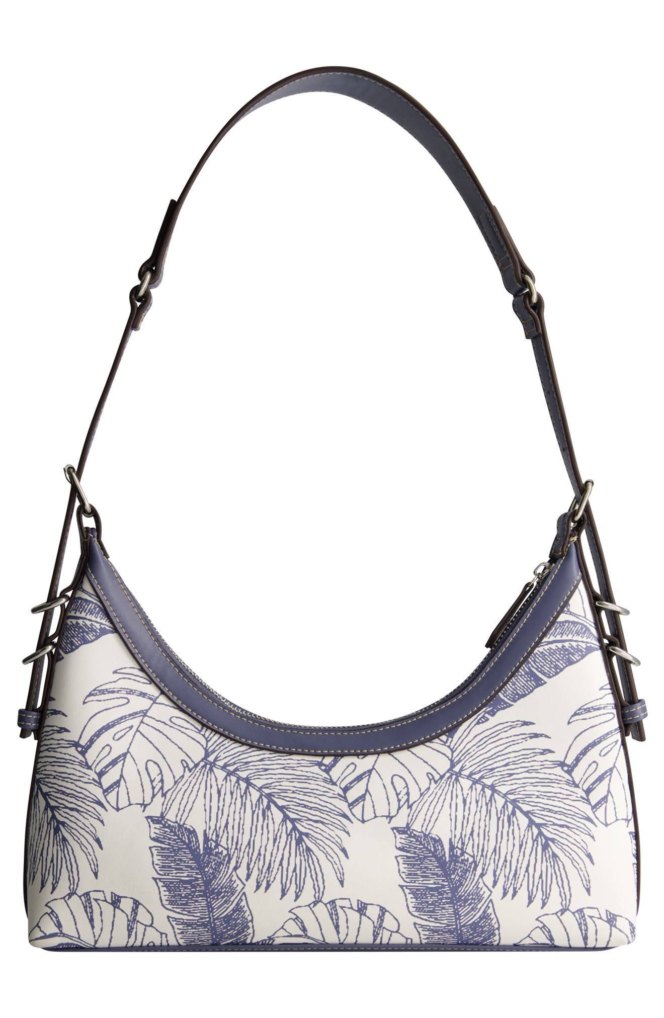 Tommy Bahama Debossed Logo Hobo Bag, Alternate, color, 