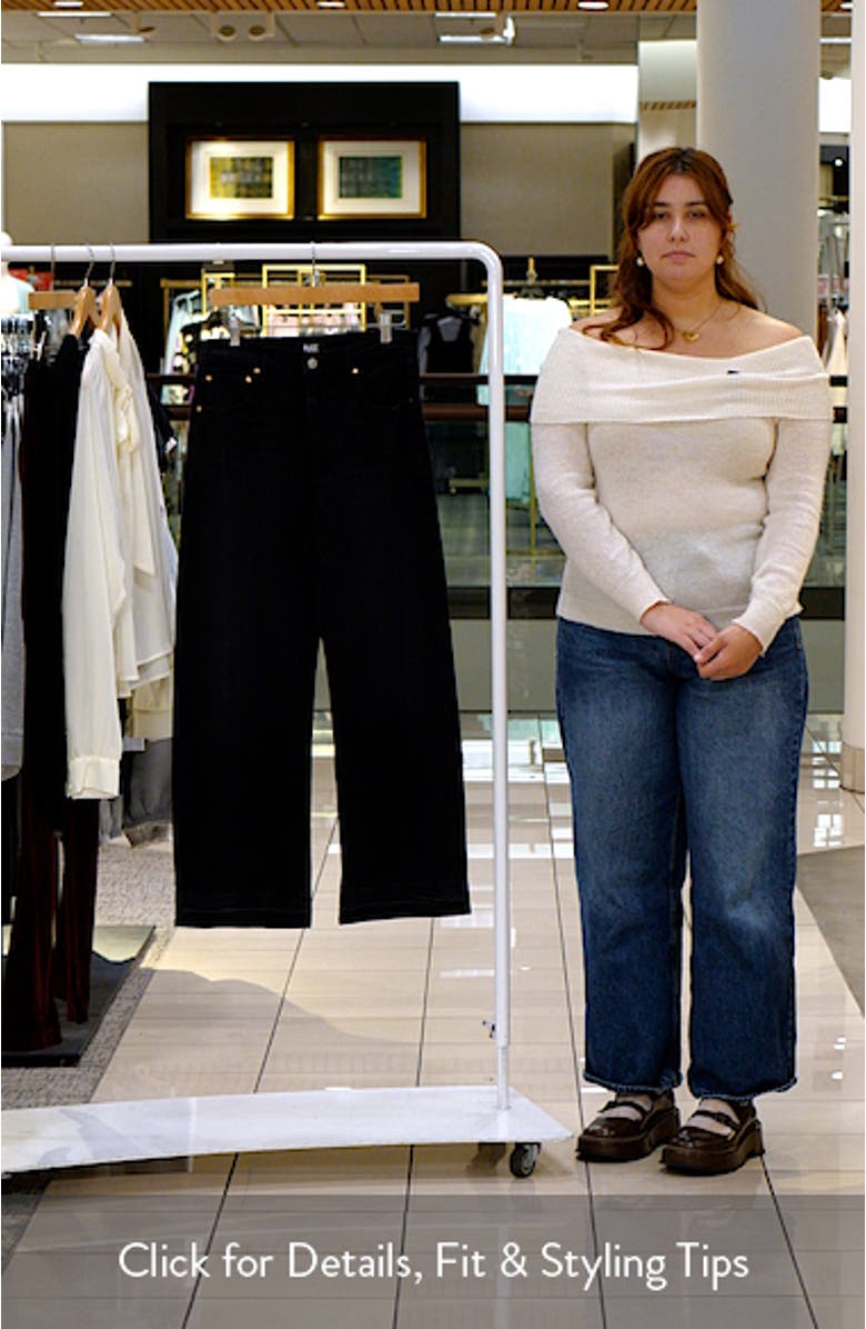 Arellia Release Hem High Waist Ankle Barrel Jeans, sales video thumbnail