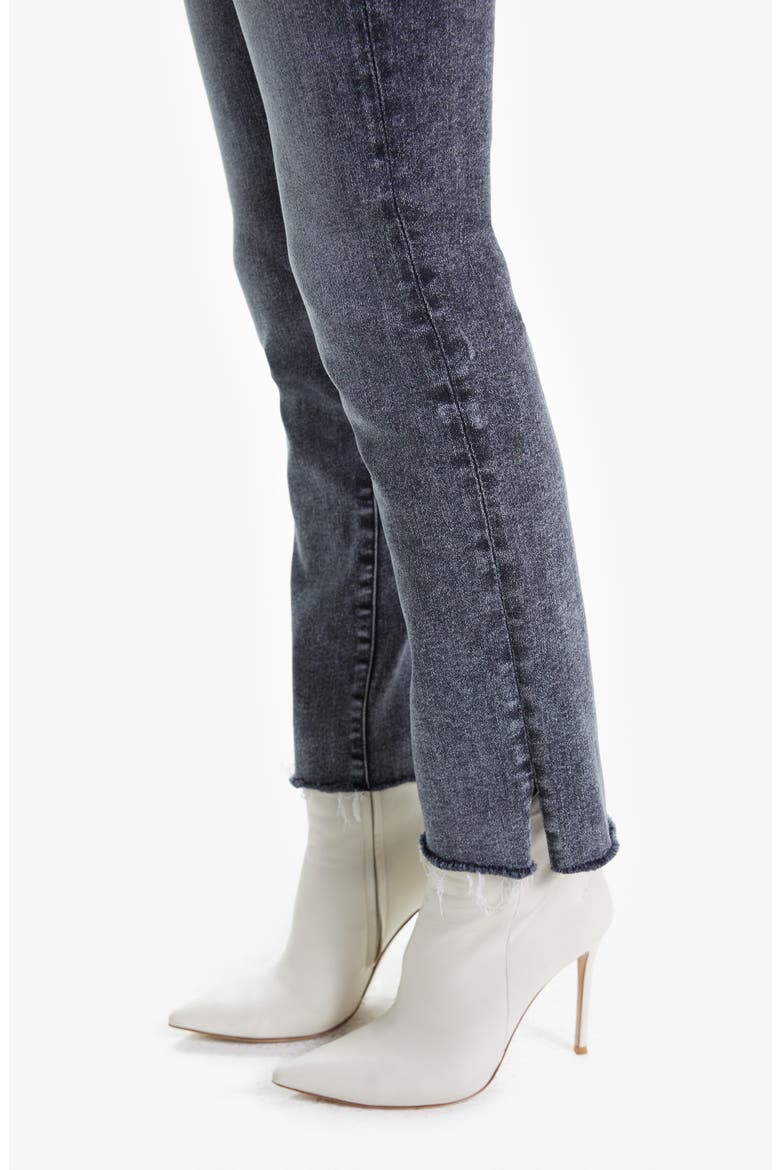 The Rascal High Waist Frayed Ankle Slim Jeans, Alternate, color, TRAIN STOPS