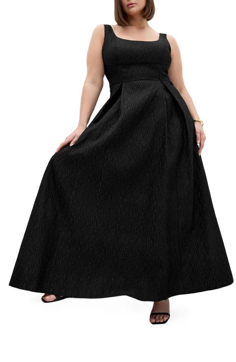 Estrella Square Neck Dress