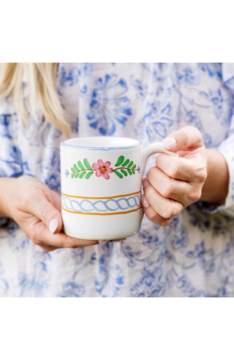 VIETRI Bella Rosa Mug, Alternate, color, Multi