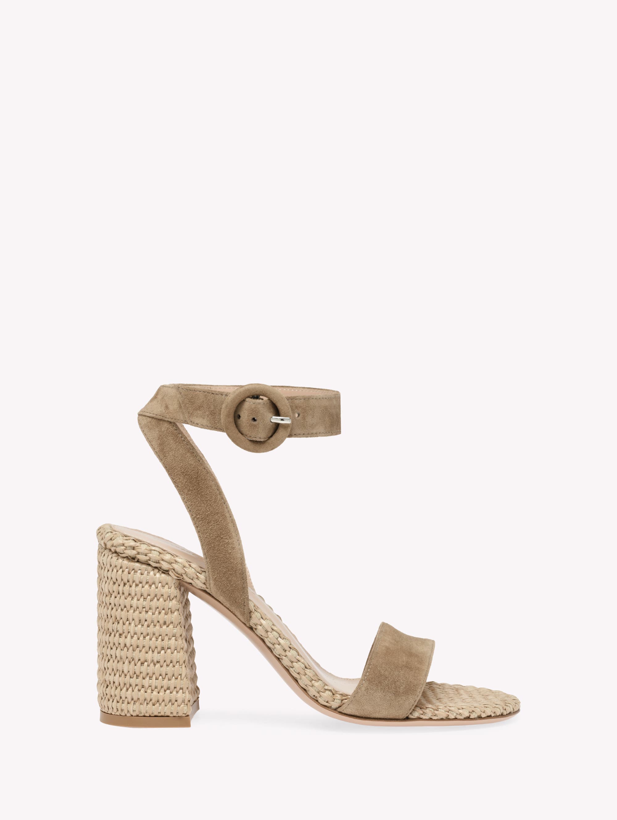 Gianvito Rossi Luana Sandals, Main, color, Brown