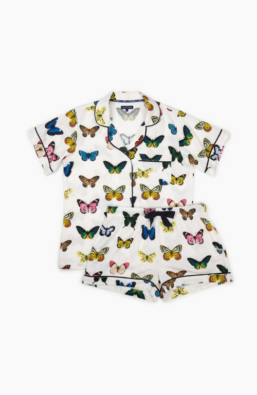 Katie Kime Mariposa Shorts Set In Multi