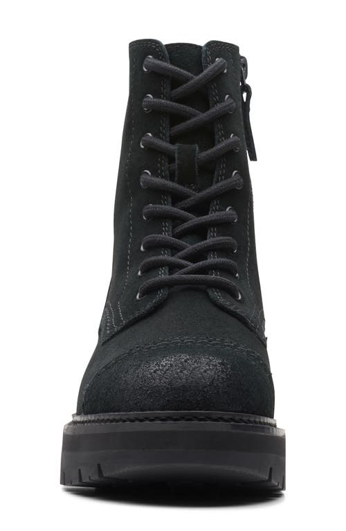 Clarks ® Orianna Cap Lug Sole Bootie In Black