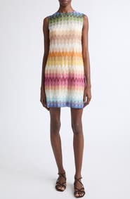 Missoni Dégradé Raschel Knit Minidress