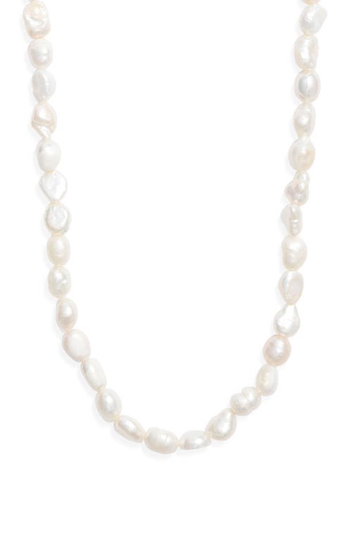 Child of Wild Anamarie Freshwater Pearl Necklace in White  product
