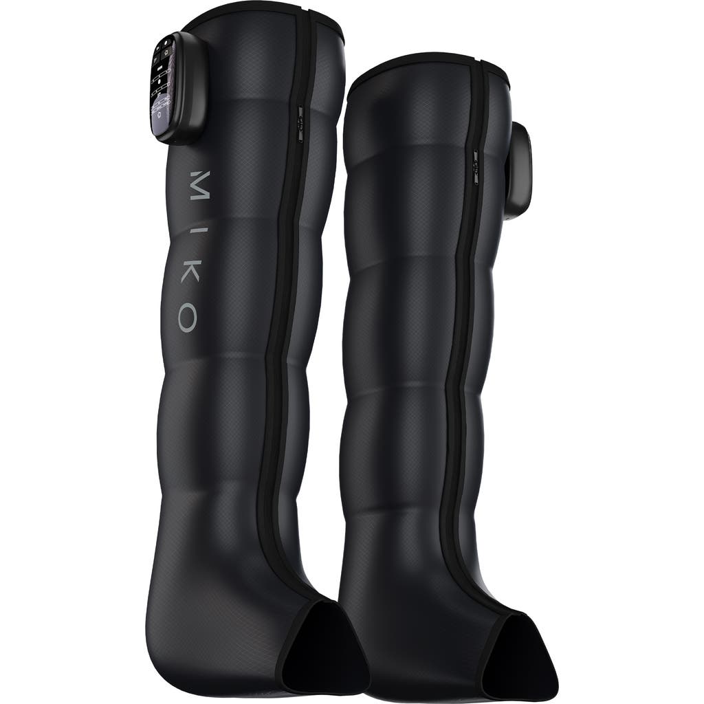 Miko Compression Massager With Advanced Airbag Technology, 2-pack Aero In Black