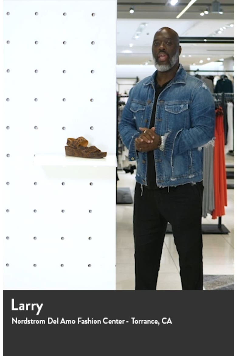 Pedro García Lacey Footbed Sandal video