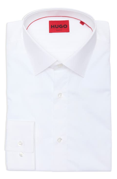 Valerio Solid Cotton Button-Up Shirt