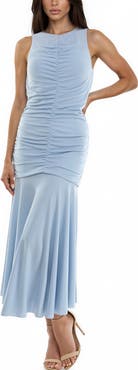 Socialite Ruched Bodice Midi Dress