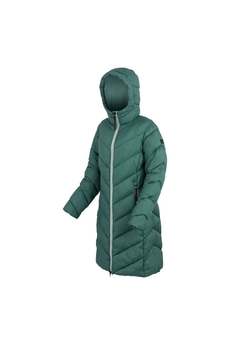 Anita Padded Jacket, Alternate, color, Green Haze