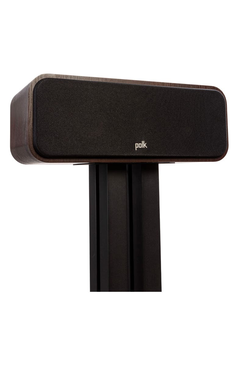 Polk Audio Signature Elite ES30 Center Channel Speaker, Alternate, color, Walnut