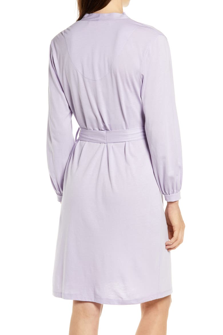 Elle Maternity/Nursing Robe, Alternate, color, LILAC