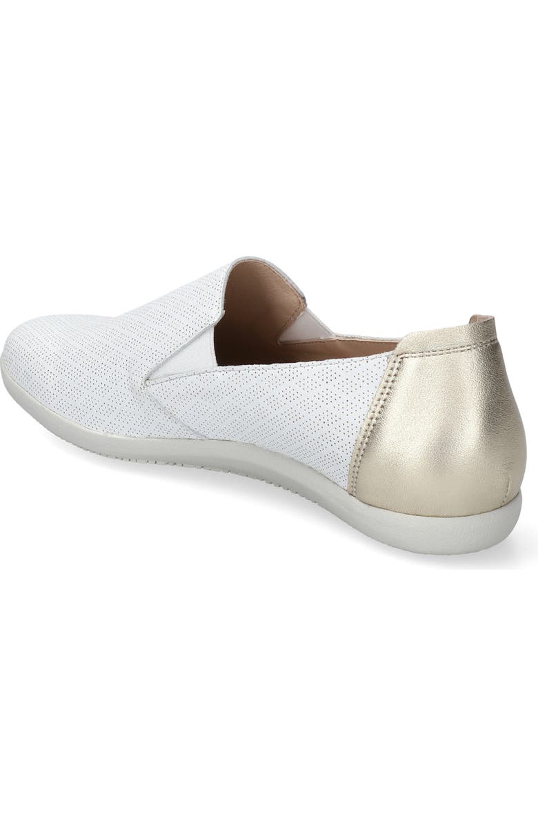 Mephisto Korie Flat, Alternate, color, White Arena