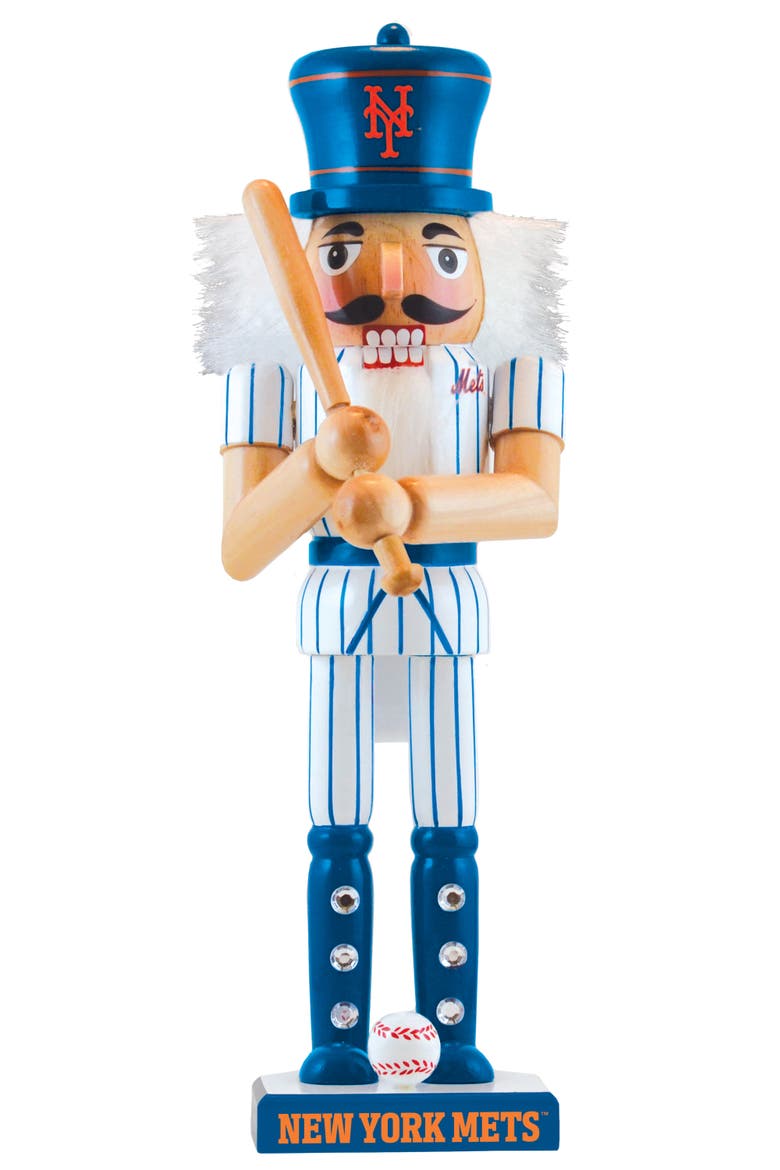 New York Mets Collectible Nutcracker, Main, color, Multicolor
