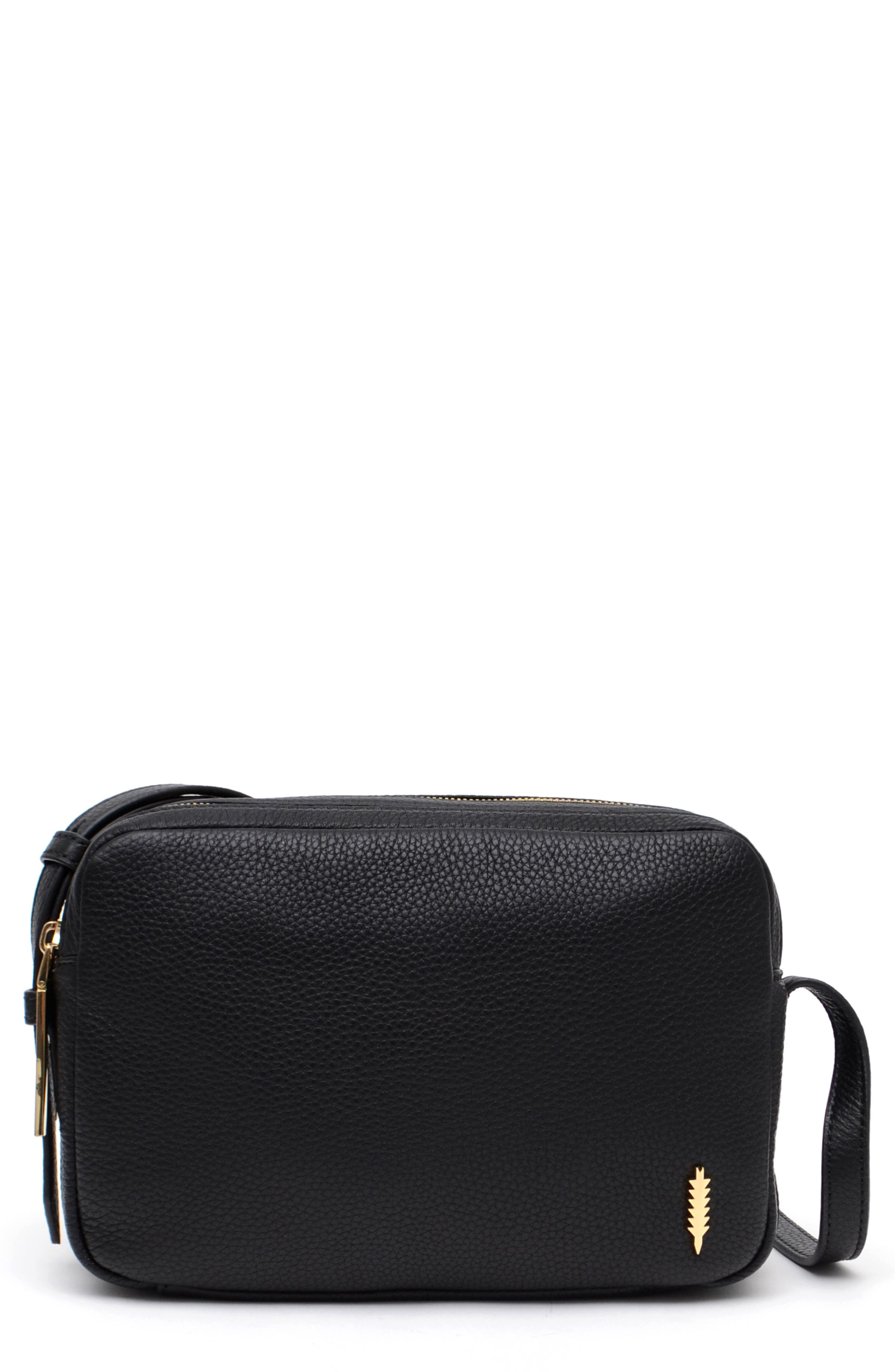 Thacker Shay Leather Camera Crossbody Bag