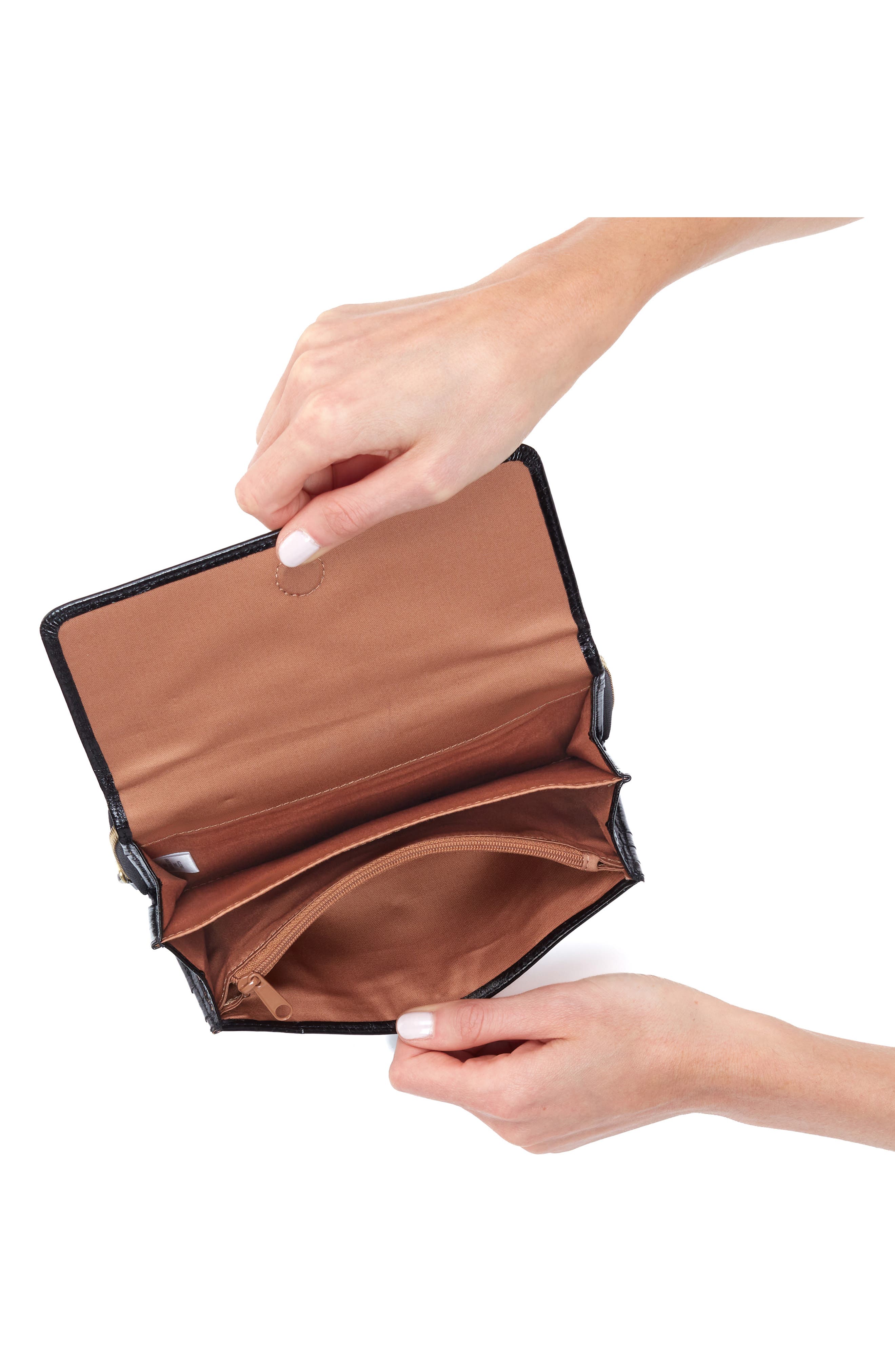 HOBO Rubie Leather Crossbody Bag, Alternate, color, 