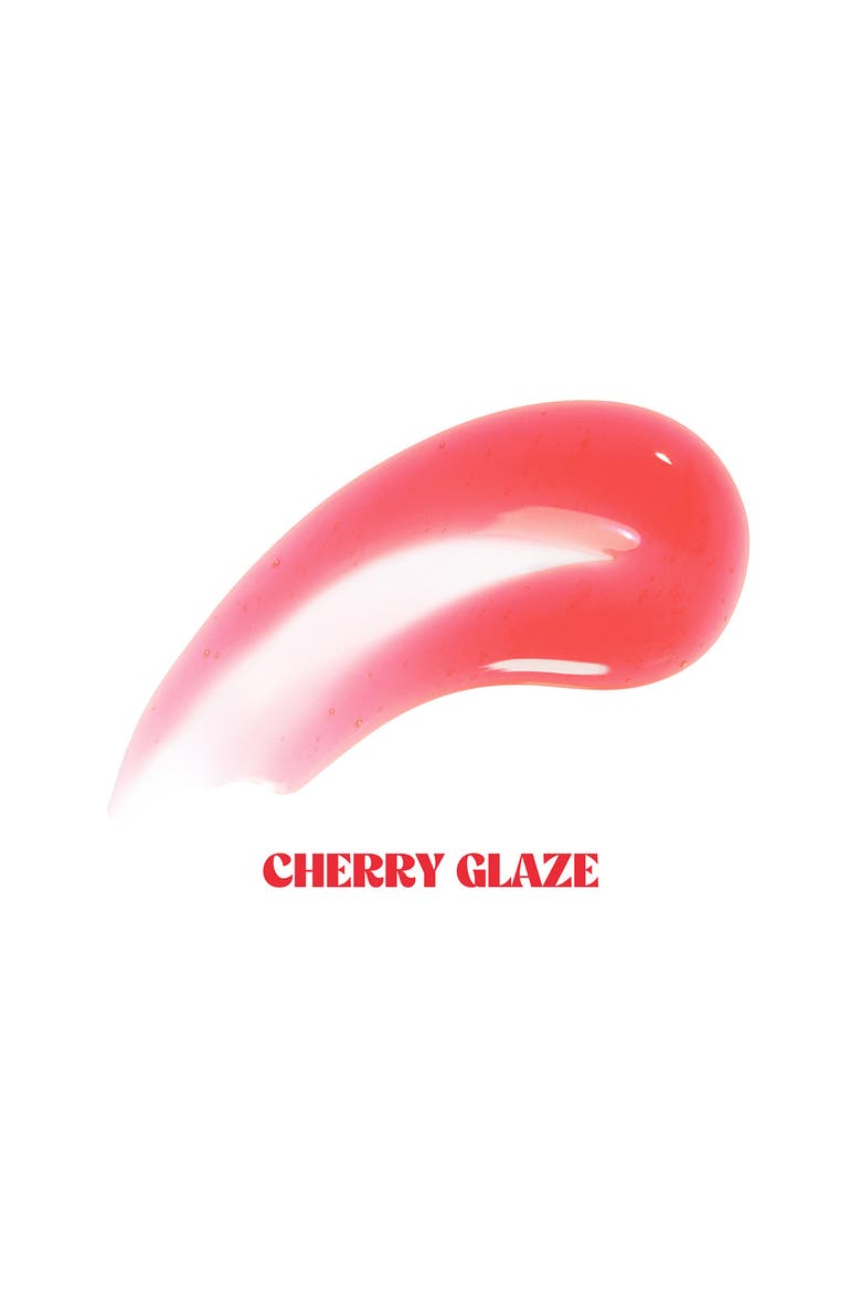 Unreal Lips Healthy Glow Nectar Nourishing Lip Oil with Hyaluronic Acid and Vitamin E, Alternate, color, CHERRY GLAZE