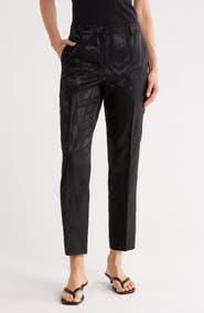 Lafayette 148 New York Clinton Wool & Silk Ankle Pants