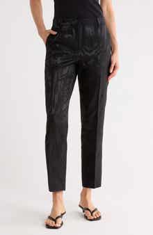 Clinton Wool & Silk Ankle Pants