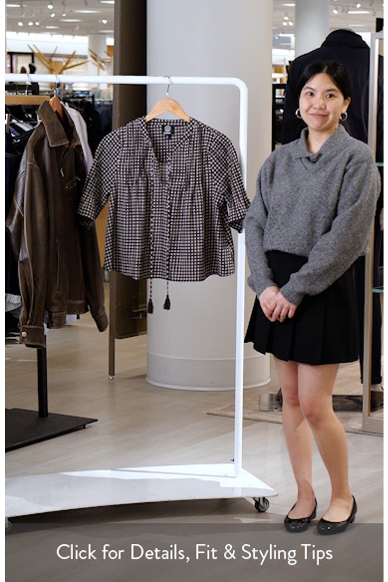 Dot Print Boho Top video